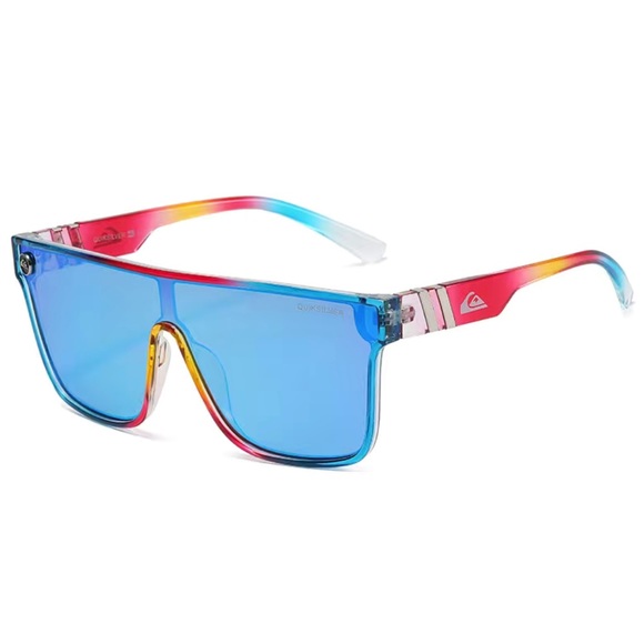 Quiksilver Fashion Sunglass for Men or Women Outdoor Large Beach Colorful Uv400 - Picture 1 of 12